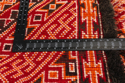 6 x 10 - Red Vintage Beni MGuild Moroccan Rug - 21891