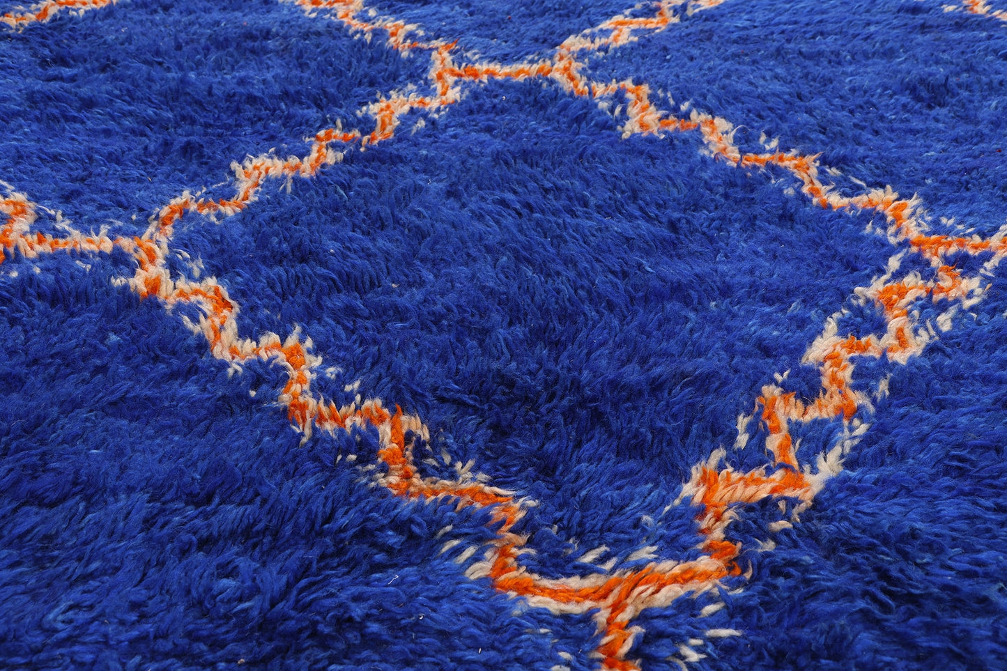 6 x 12 - Blue Vintage Beni MGuild Moroccan Rug - 21892