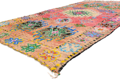 6 x 12 - Pink Vintage Boujad Moroccan Rug - 21893