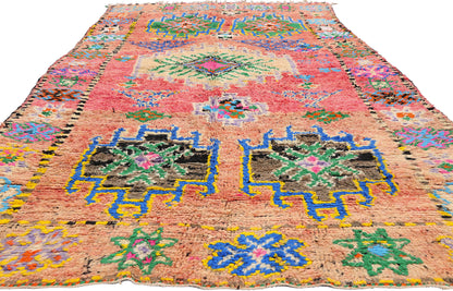 6 x 12 - Pink Vintage Boujad Moroccan Rug - 21893