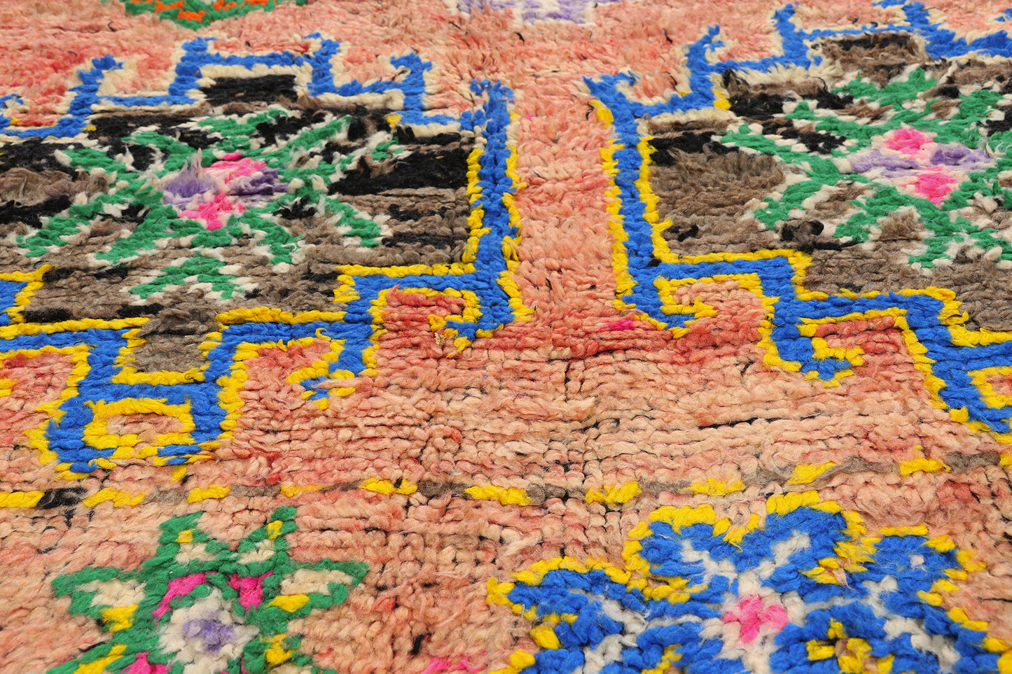 6 x 12 - Pink Vintage Boujad Moroccan Rug - 21893
