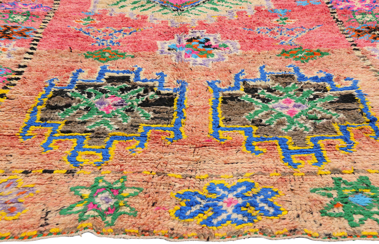 6 x 12 - Pink Vintage Boujad Moroccan Rug - 21893