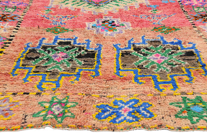 6 x 12 - Pink Vintage Boujad Moroccan Rug - 21893