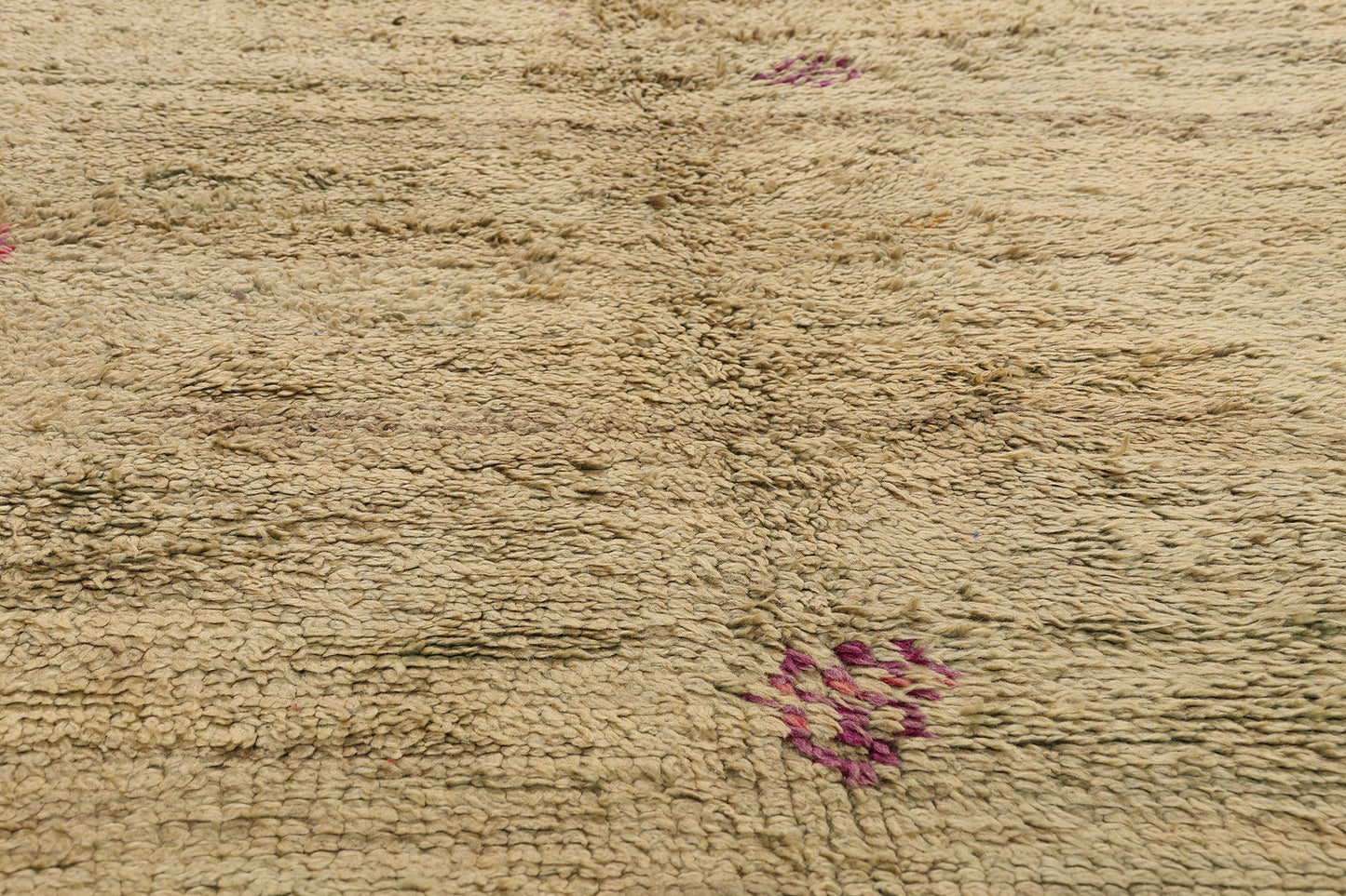 6 x 10 - Beige Vintage Boujad Moroccan Rug - 21895