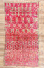 6 x 11 - Pink Vintage Boujad Moroccan Rug - 21897