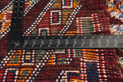6 x 13 - Red Vintage Beni MGuild Moroccan Rug - 21898