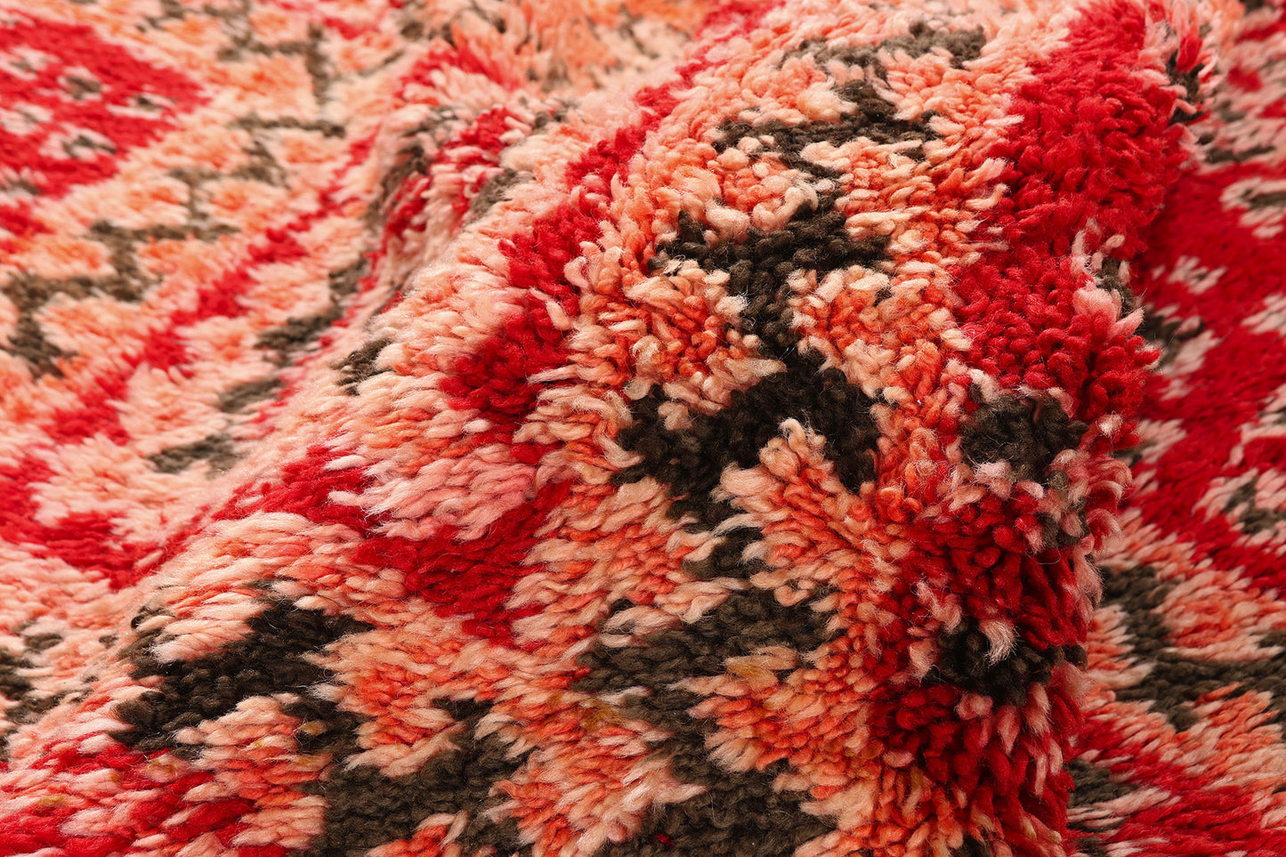5 x 9 - Red Vintage Beni MGuild Moroccan Rug - 21899