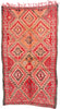 5 x 9 - Red Vintage Beni MGuild Moroccan Rug - 21899