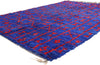 6 x 9 - Blue Vintage Beni MGuild Moroccan Rug - 21900