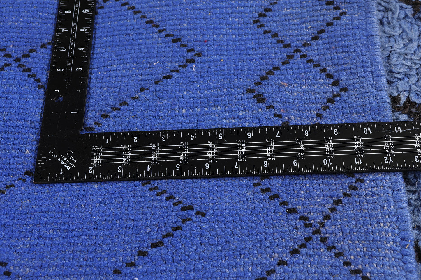 6 x 9 - Blue Vintage Beni MGuild Moroccan Rug - 21901