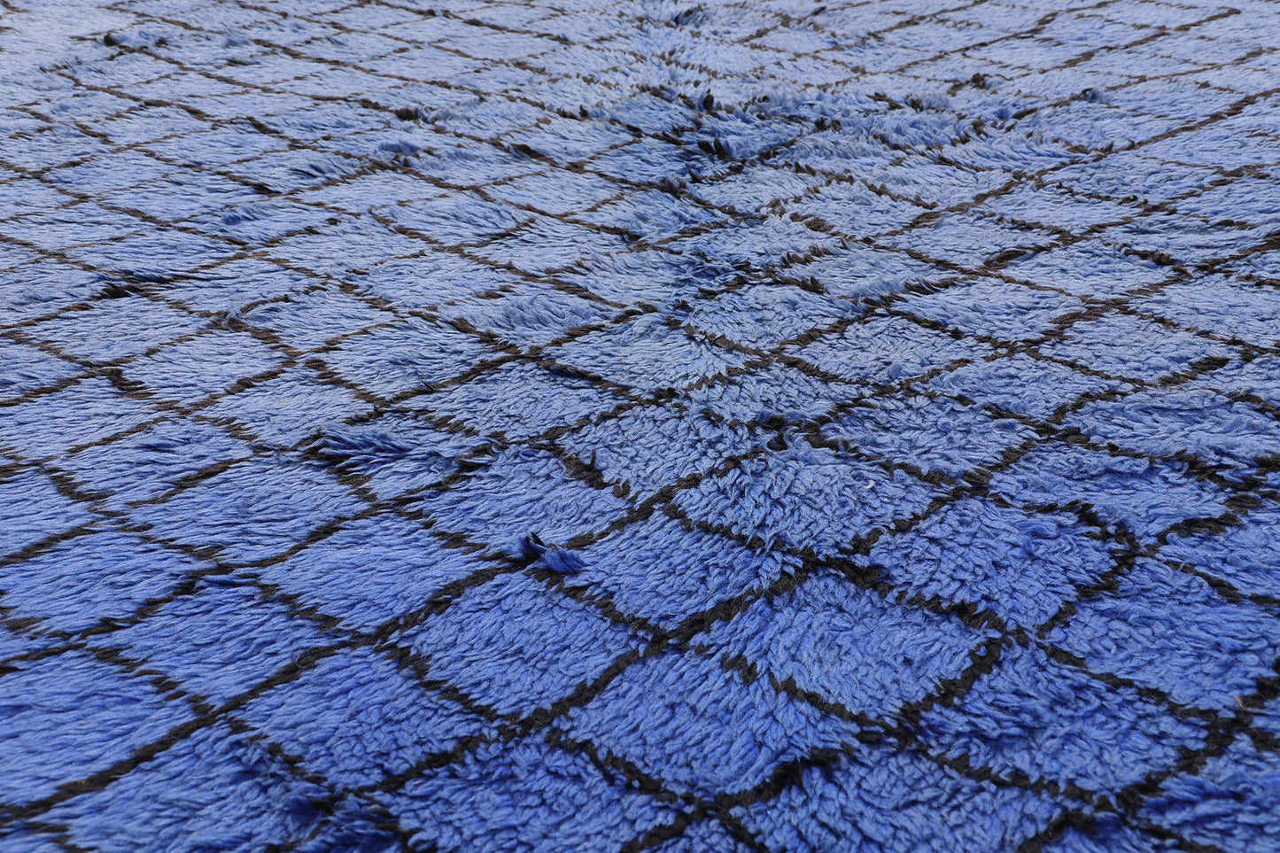 6 x 9 - Blue Vintage Beni MGuild Moroccan Rug - 21901