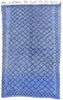 6 x 9 - Blue Vintage Beni MGuild Moroccan Rug - 21901