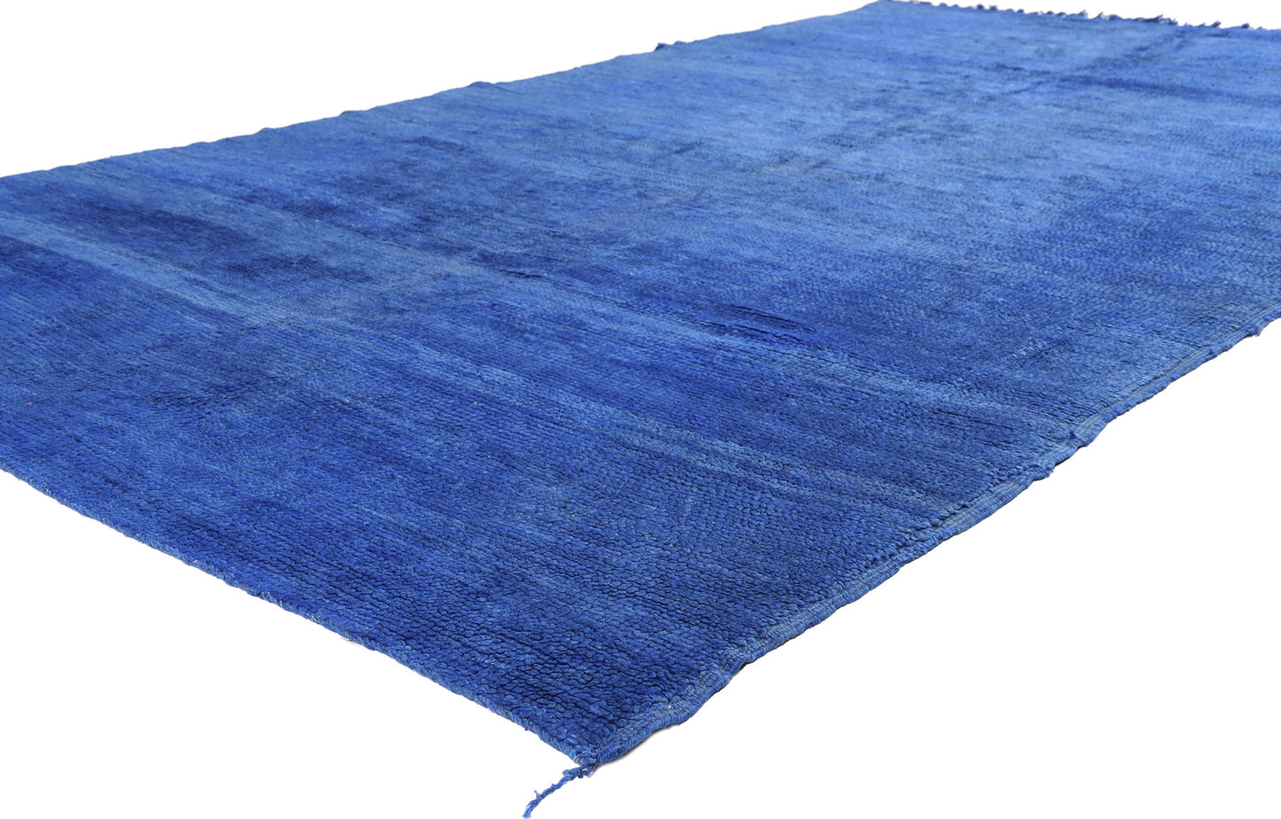 6 x 11 - Blue Vintage Beni Mrirt Moroccan Rug - 21902