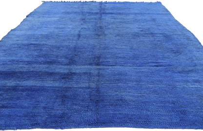 6 x 11 - Blue Vintage Beni Mrirt Moroccan Rug - 21902