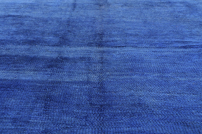 6 x 11 - Blue Vintage Beni Mrirt Moroccan Rug - 21902