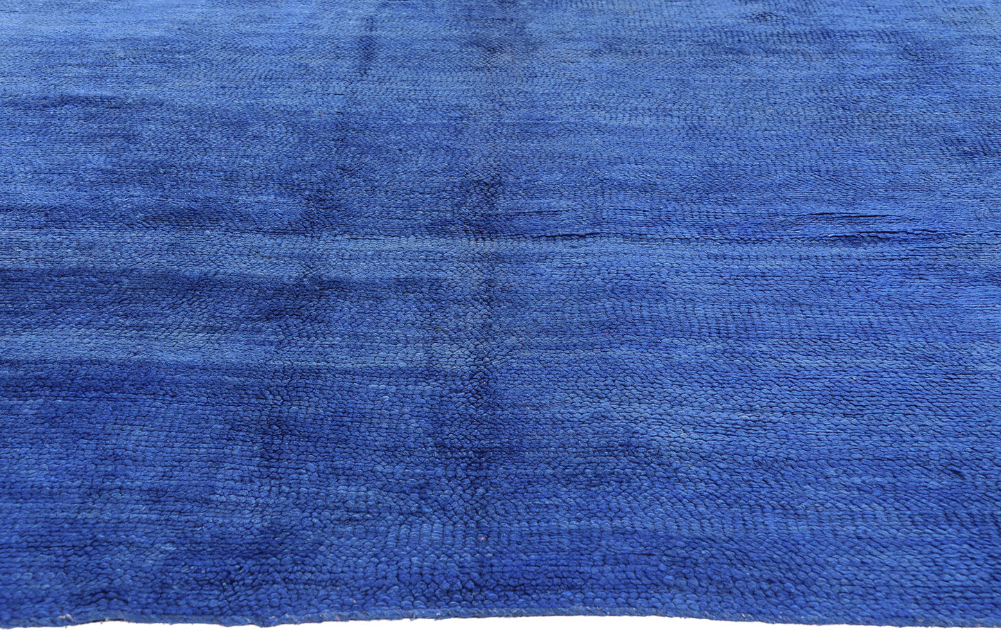 6 x 11 - Blue Vintage Beni Mrirt Moroccan Rug - 21902