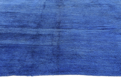 6 x 11 - Blue Vintage Beni Mrirt Moroccan Rug - 21902