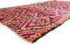 7 x 14 - Magenta Vintage Beni MGuild Moroccan Rug - 21903