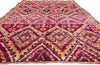 7 x 14 - Magenta Vintage Beni MGuild Moroccan Rug - 21903