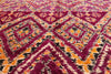 7 x 14 - Magenta Vintage Beni MGuild Moroccan Rug - 21903
