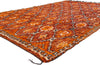 7 x 11 - Rust Vintage Beni MGuild Moroccan Rug - 21904