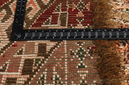 7 x 11 - Tan Vintage Beni MGuild Moroccan Rug - 21906