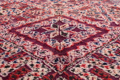 6 x 12 - Purple Vintage Beni MGuild Moroccan Rug - 21908