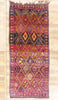 6 x 14 - Magenta Vintage Beni MGuild Moroccan Rug - 21909