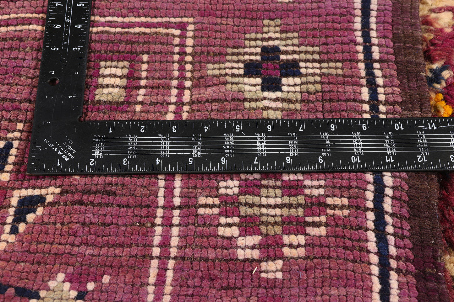 6 x 14 - Magenta Vintage Beni MGuild Moroccan Rug - 21909