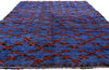 6 x 10 - Blue Vintage Beni MGuild Moroccan Rug - 21912