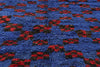 6 x 10 - Blue Vintage Beni MGuild Moroccan Rug - 21912