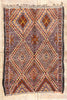 7 x 10 - Burgundy Vintage Beni MGuild Moroccan Rug - 21914