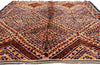 7 x 10 - Burgundy Vintage Beni MGuild Moroccan Rug - 21914