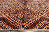 7 x 10 - Burgundy Vintage Beni MGuild Moroccan Rug - 21914