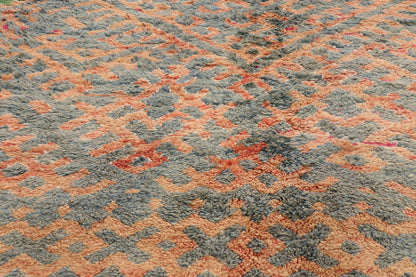 6 x 11 - Blue Vintage Talsint Moroccan Rug - 21915
