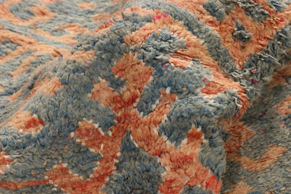 6 x 11 - Blue Vintage Talsint Moroccan Rug - 21915