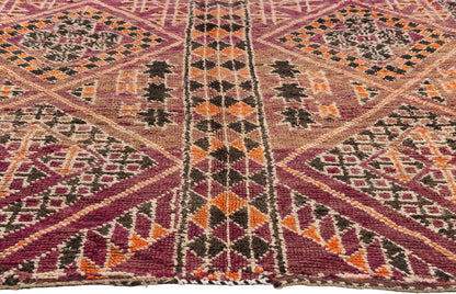 6 x 10 - Purple Vintage Beni MGuild Moroccan Rug - 21916
