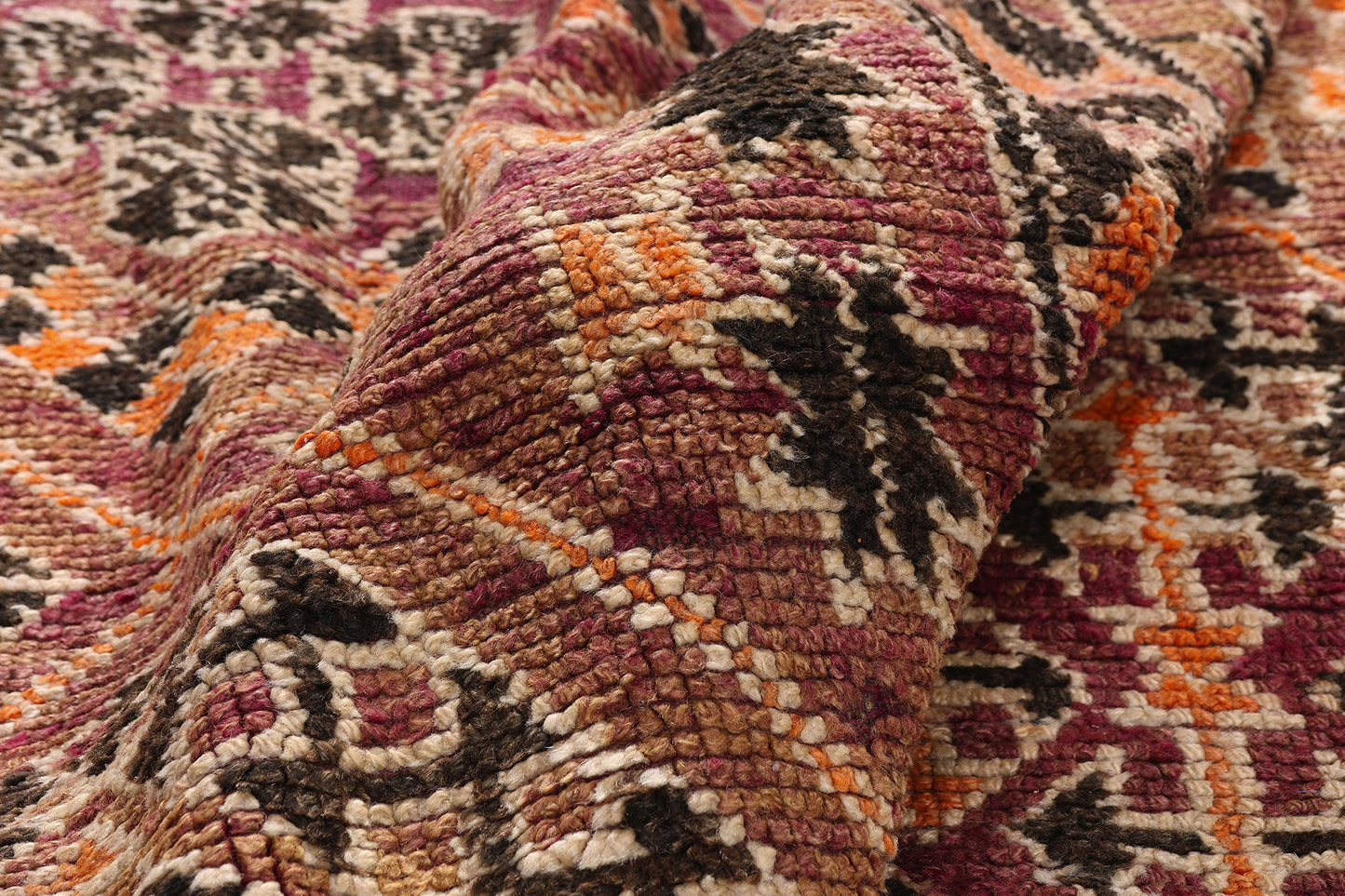 6 x 10 - Purple Vintage Beni MGuild Moroccan Rug - 21916