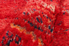 6 x 10 - Red Vintage Beni MGuild Moroccan Rug - 21917