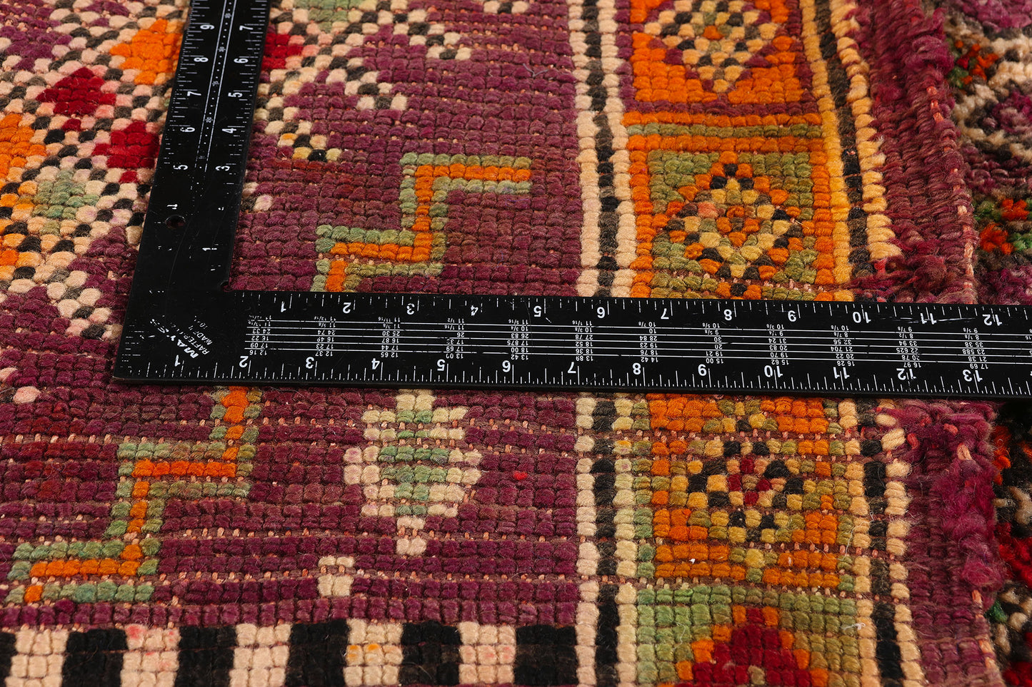 6 x 12 - Magenta Vintage Beni MGuild Moroccan Rug - 21918