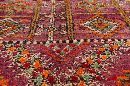 6 x 12 - Magenta Vintage Beni MGuild Moroccan Rug - 21918