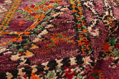 6 x 12 - Magenta Vintage Beni MGuild Moroccan Rug - 21918