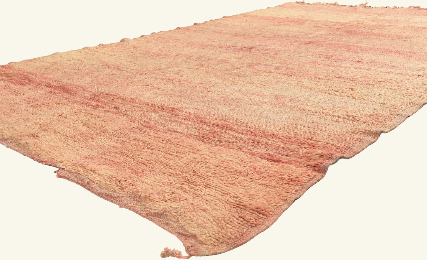 6 x 11 - Pink Vintage Beni Mrirt Moroccan Rug - 21924