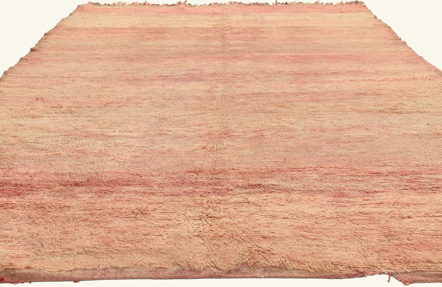 6 x 11 - Pink Vintage Beni Mrirt Moroccan Rug - 21924