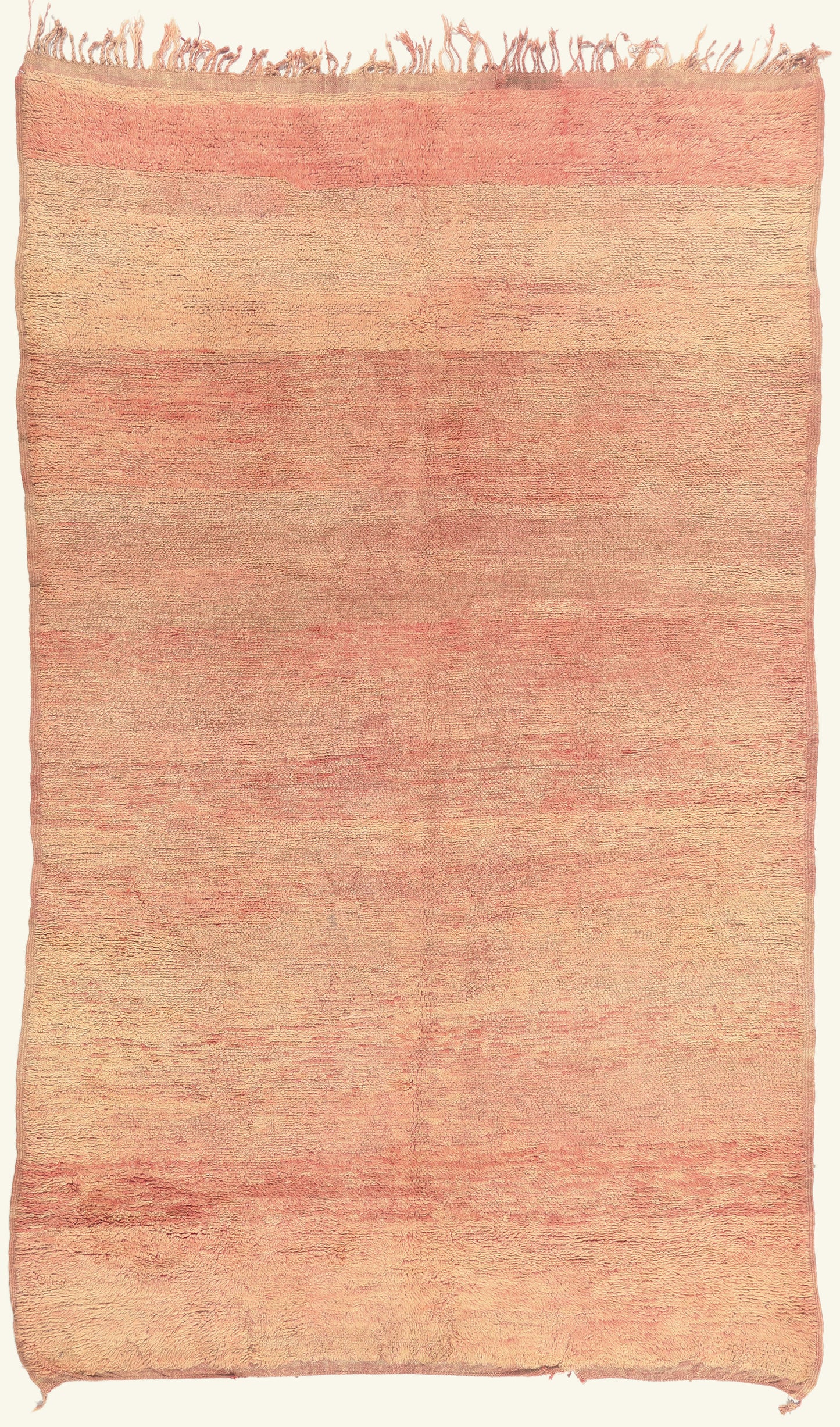 6 x 11 - Pink Vintage Beni Mrirt Moroccan Rug - 21924