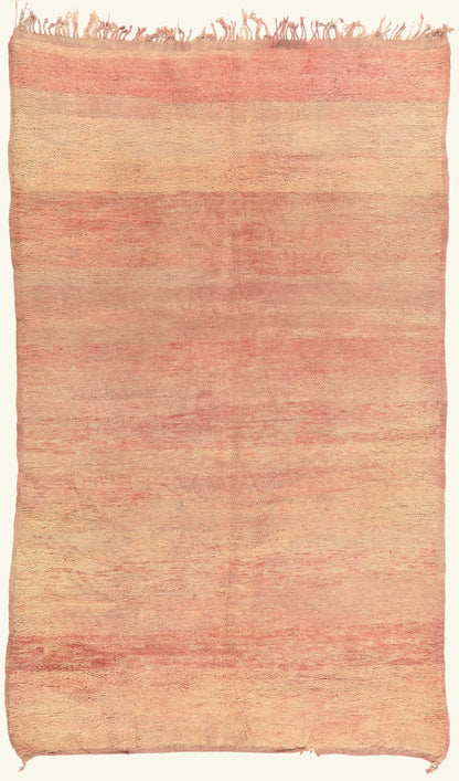 6 x 11 - Pink Vintage Beni Mrirt Moroccan Rug - 21924