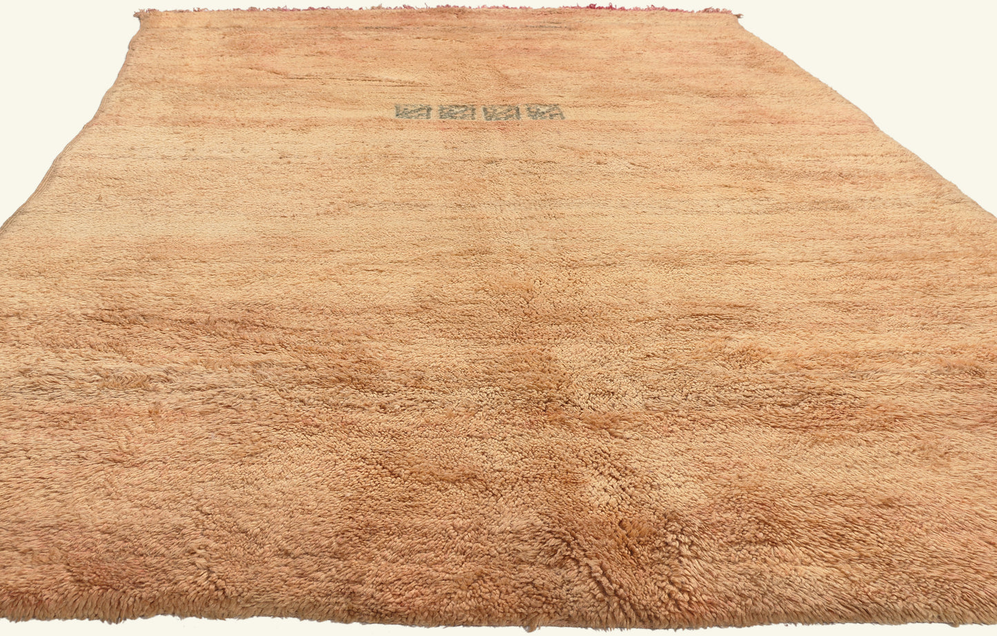 6 x 10 - Peach Vintage Beni MGuild Moroccan Rug - 21925