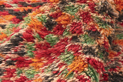 8 x 11 - Red Vintage Beni MGuild Moroccan Rug - 21926