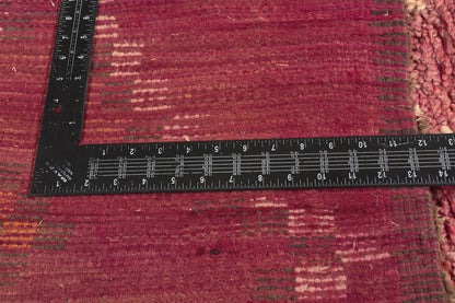 6 x 15 - Magenta Vintage Boujad Moroccan Rug - 21927