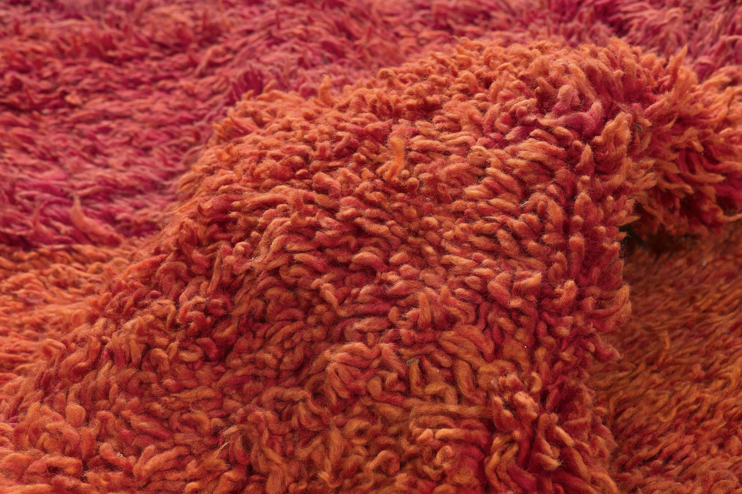 7 x 9 - Rust Vintage Beni Mrirt Moroccan Rug - 21931